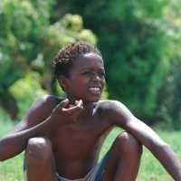A young Nubian boy greets us warmly during our Nile Cruise in Upper Egypt | Sue Badyari