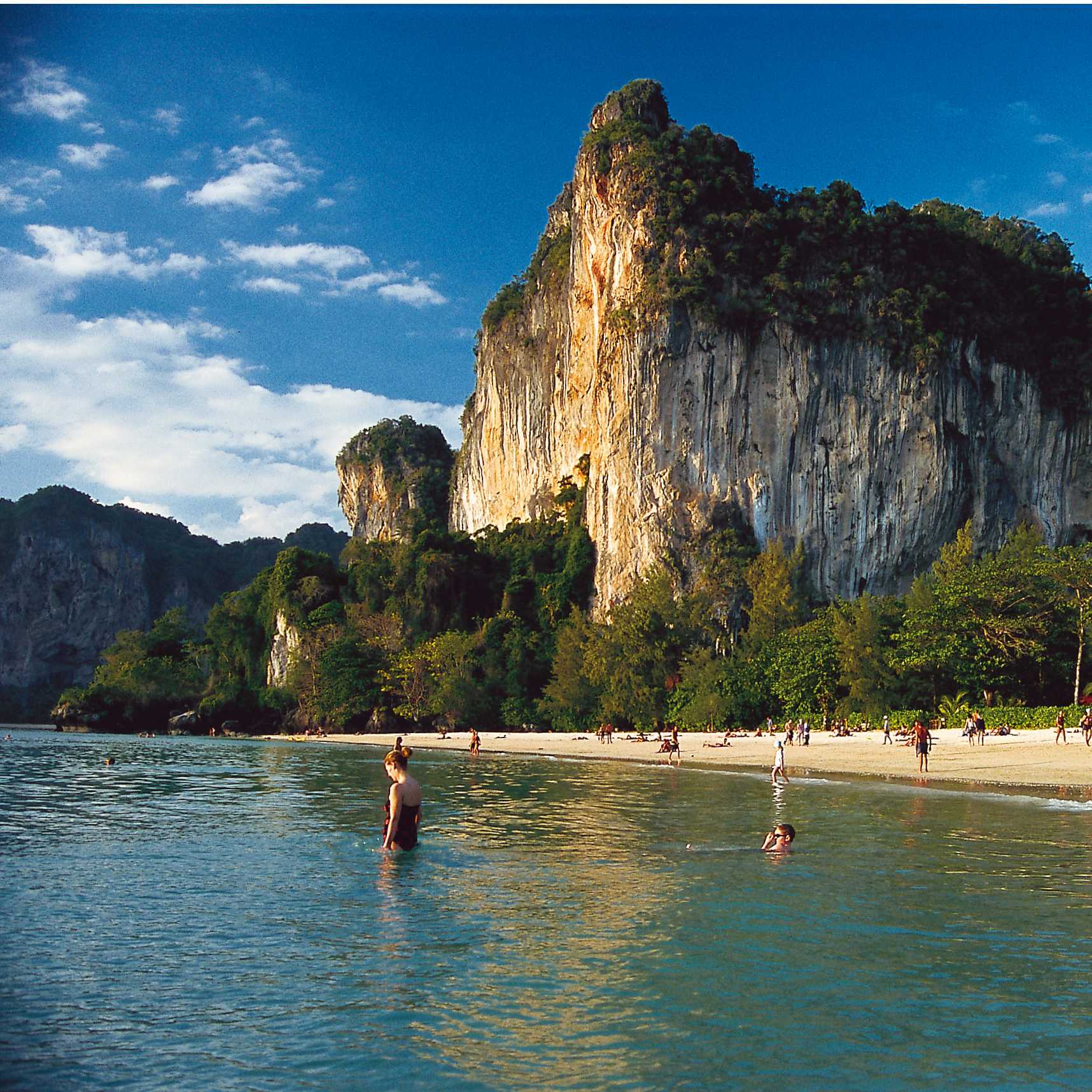 Enjoy relaxing on beautiful white sandy beaches and explore the spectacular cave systems near Krabi on our Thailand adventure | Scott Pinnegar