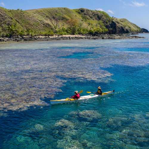 Paddle among tropical islands