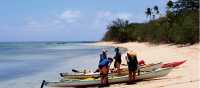 Preparing the kayaks for a warm day on the water | Kylie Turner