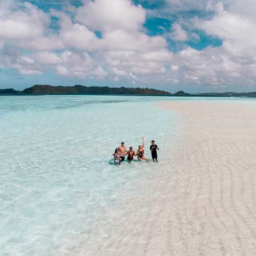 Camp for the night and enjoy Palau's stunning beaches