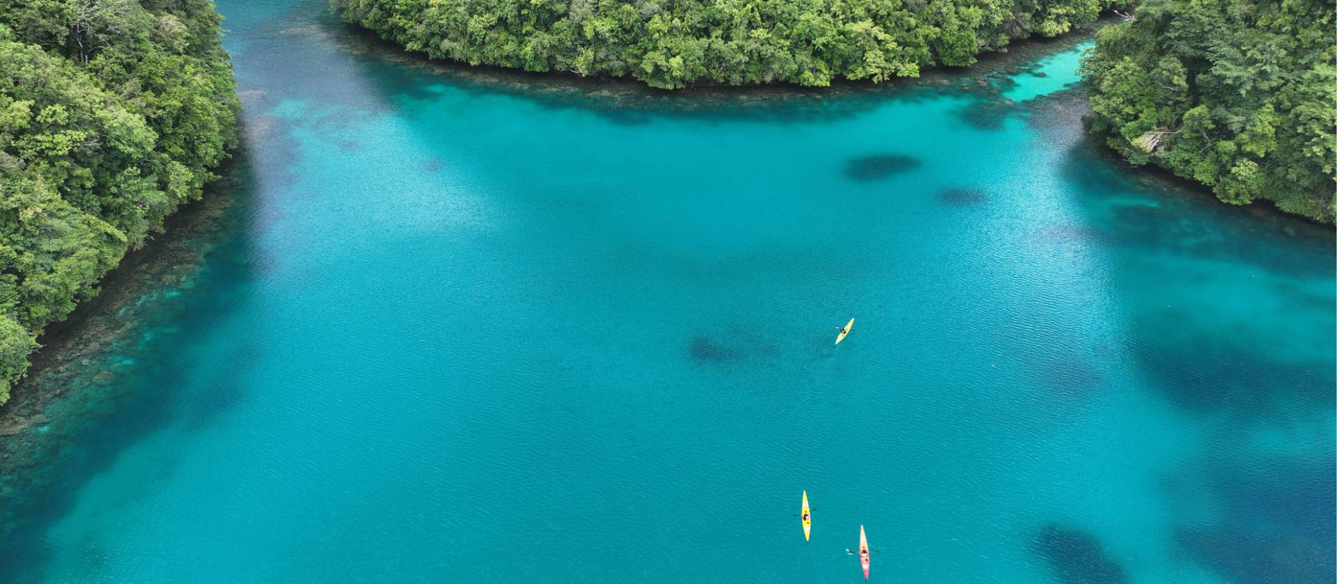 Kayaking the tranquil waters of Palau