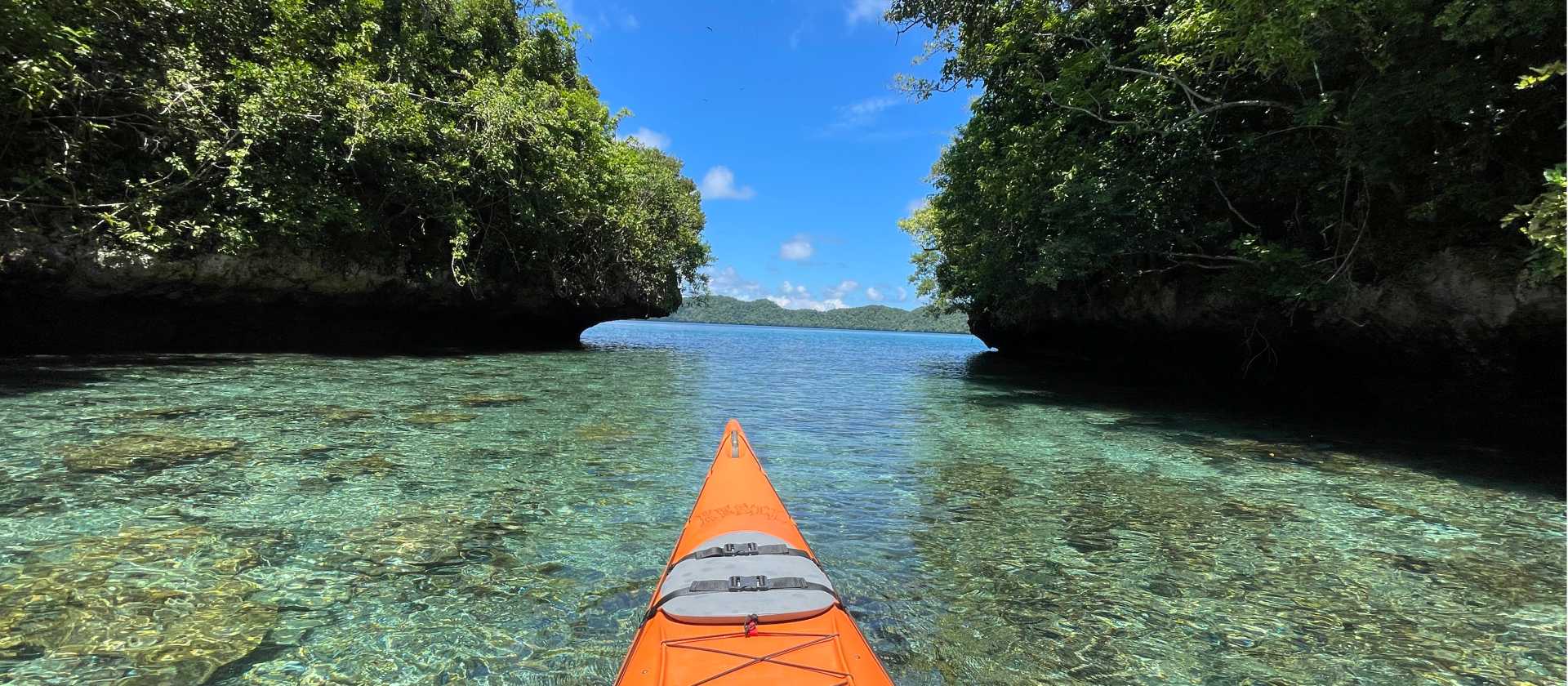 Access remote areas by kayak | Toby Story