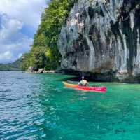 Kayaking the serene waters of Palau | Toby Story
