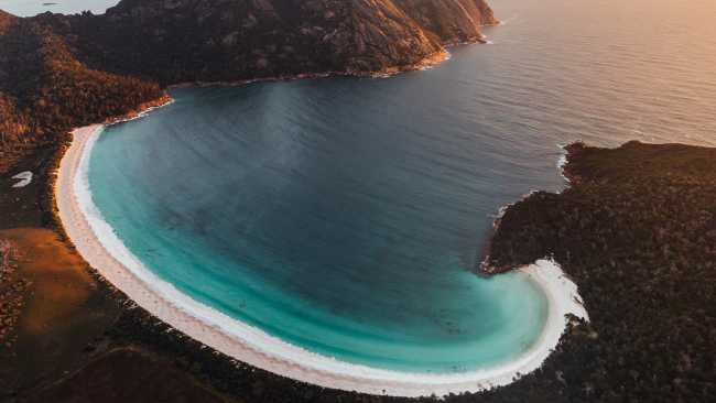 Wineglass Bay Aerial | Jason Charles Hill