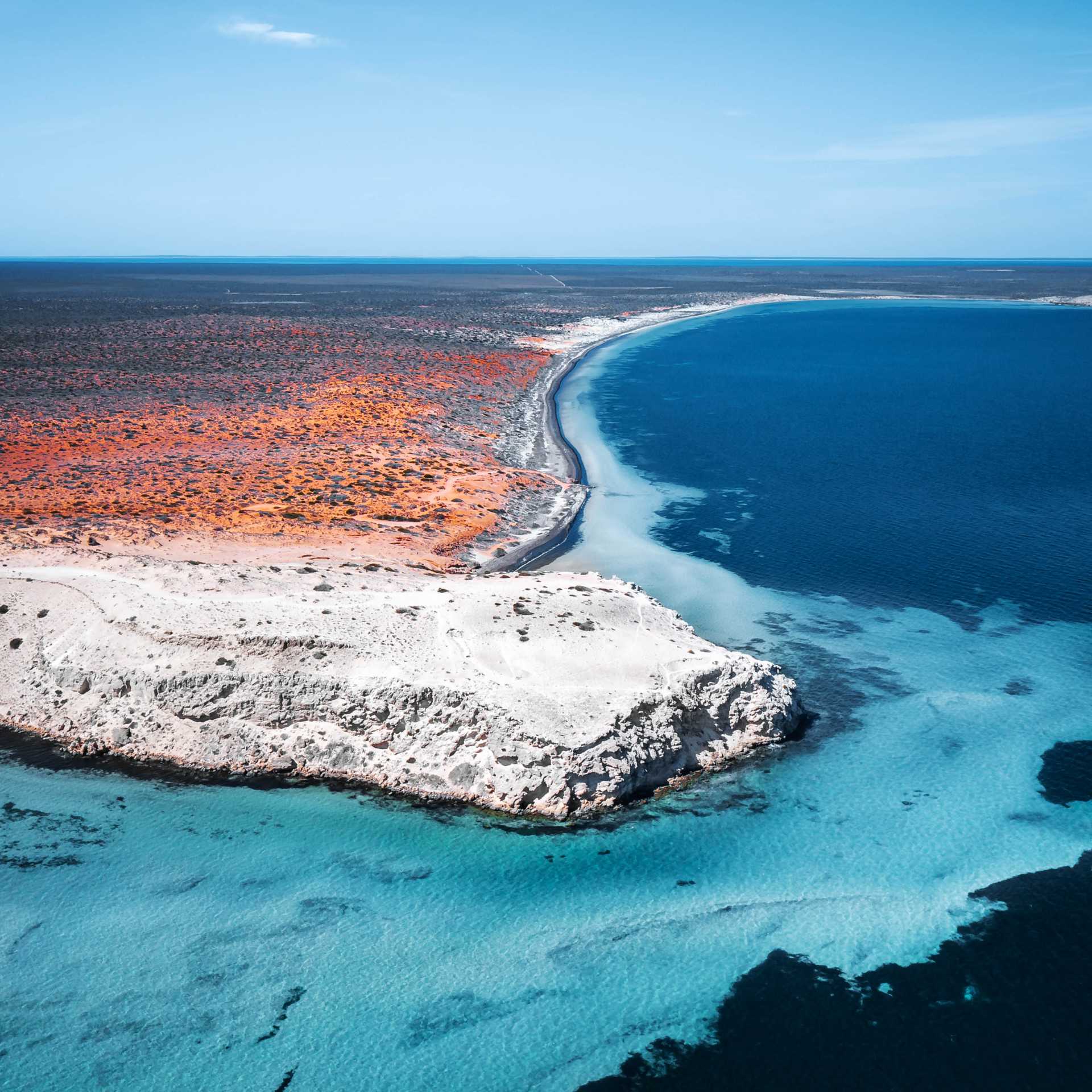 The turquoise waters of Eagle Bluff, Shark Bay | Tourism Western Australia