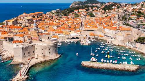 The stunning historic city of Dubrovnik