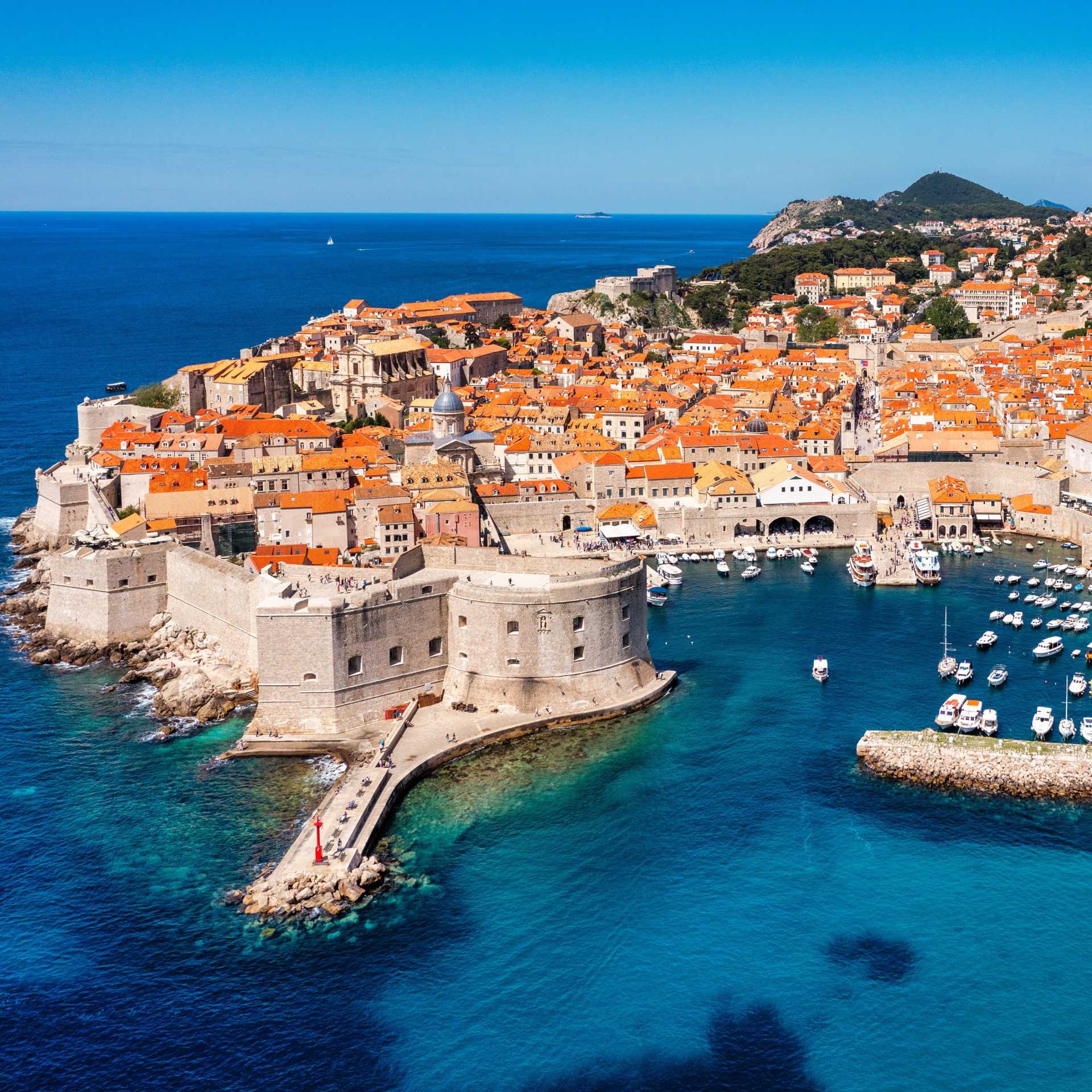 The stunning historic city of Dubrovnik