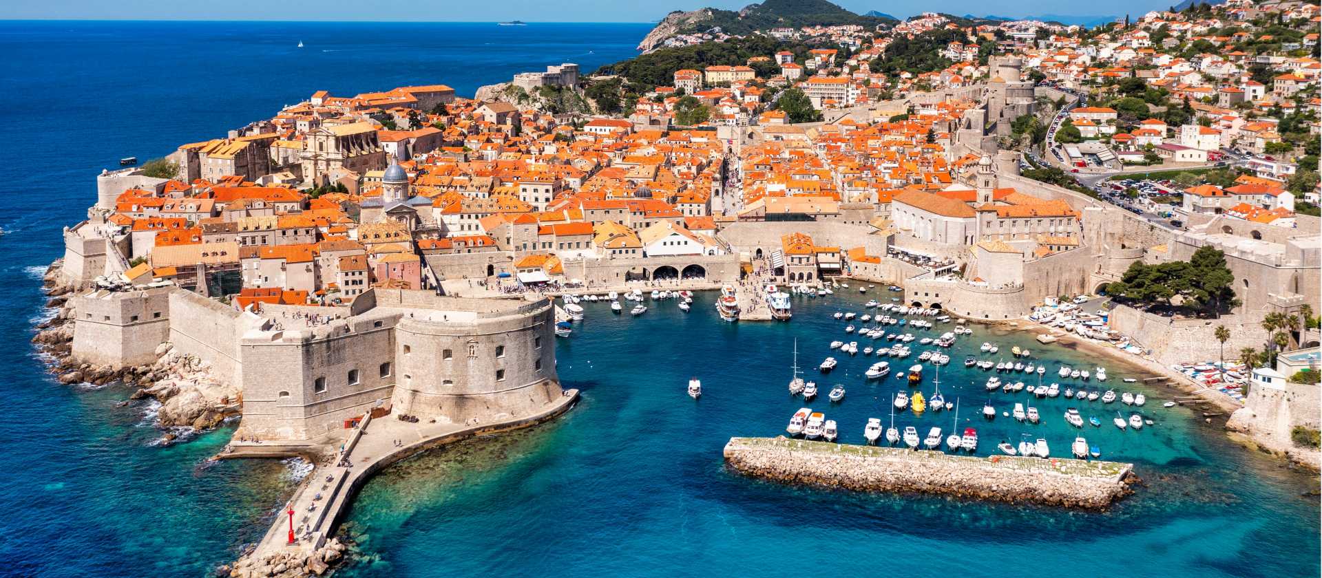 The stunning historic city of Dubrovnik