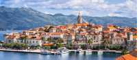 Charming town of Korcula in Croatia