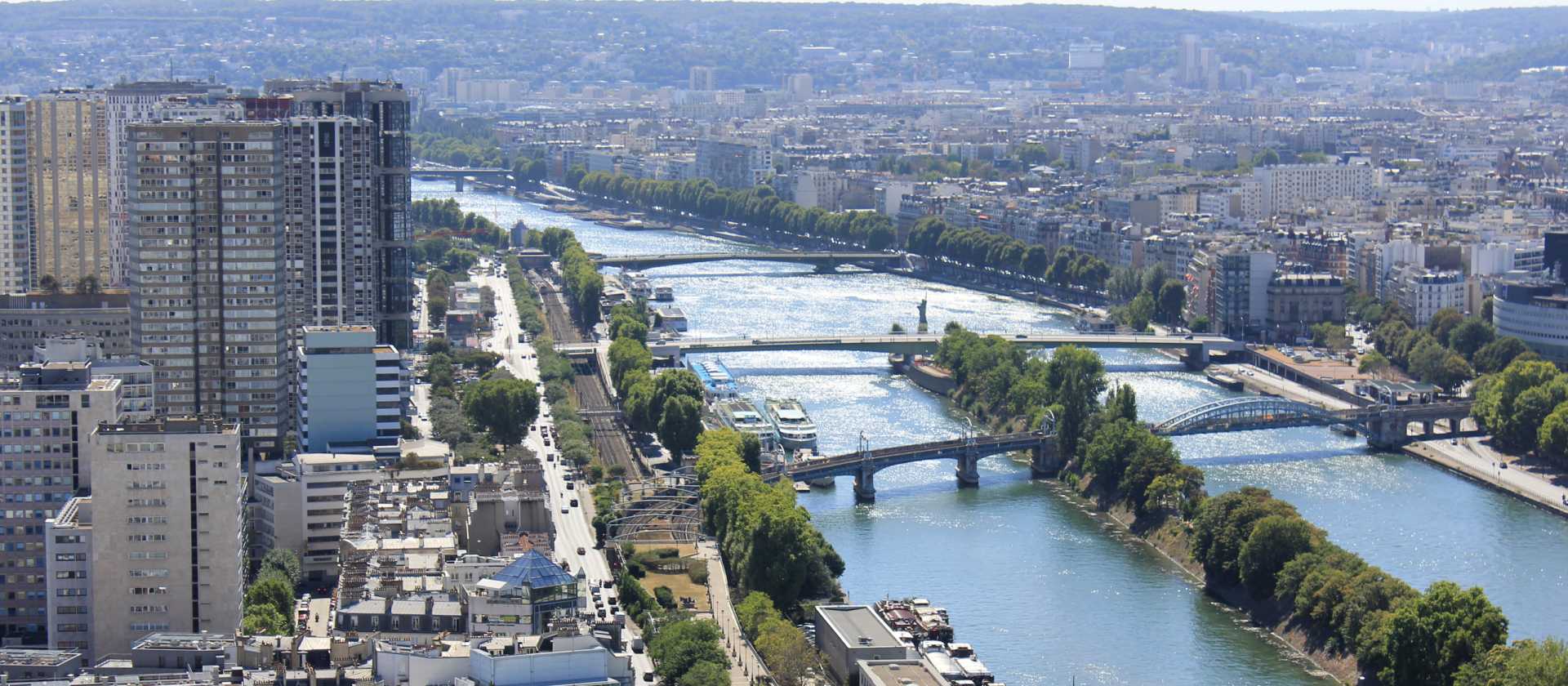River Seine from Eiffel Tower | Philip Wyndham