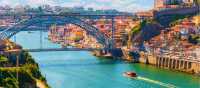 View of Porto and its famous bridge