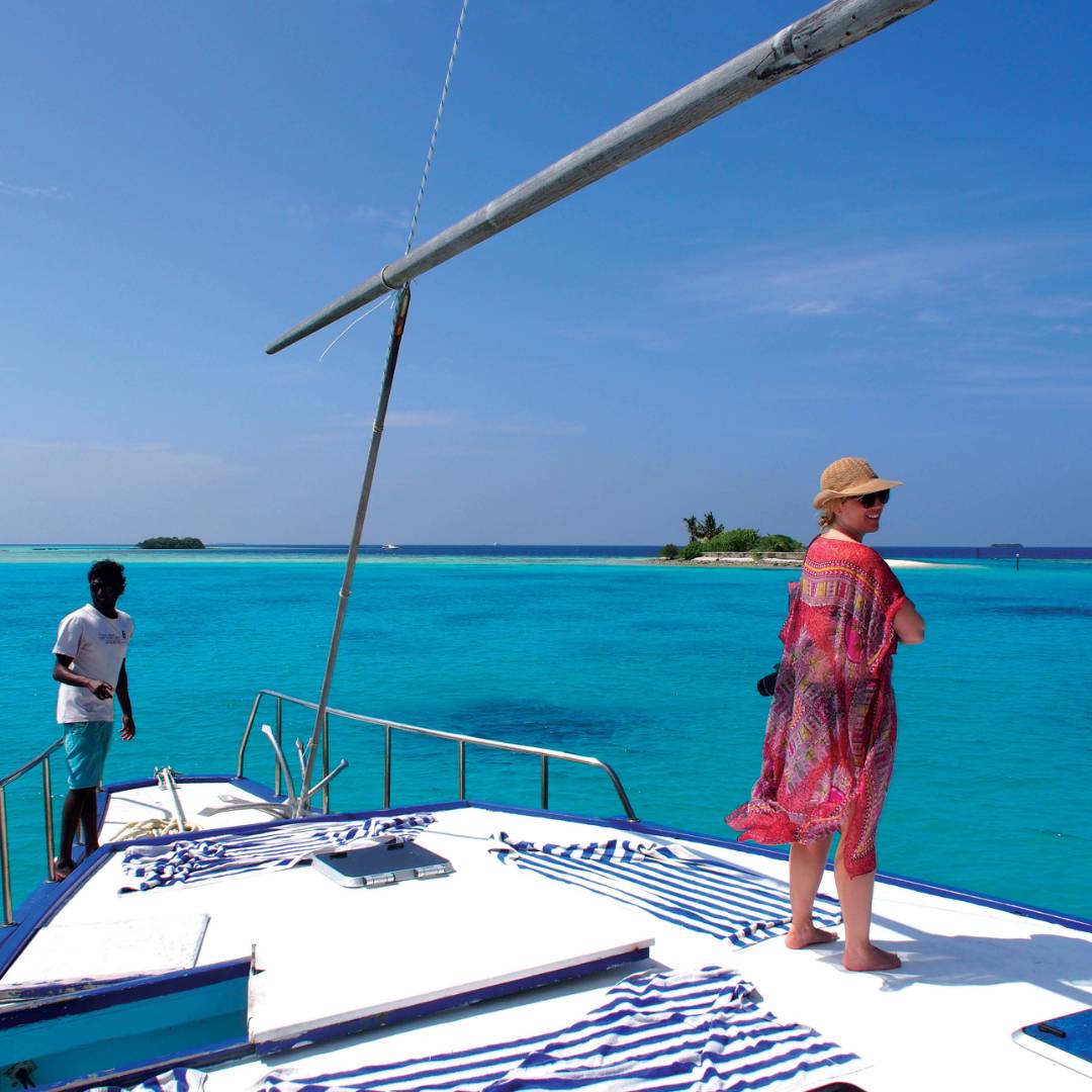 Views towards Waagali from the boat | Deb Wilkinson