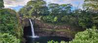 Rainbow Falls on Hilo, Big Island of Hawaii