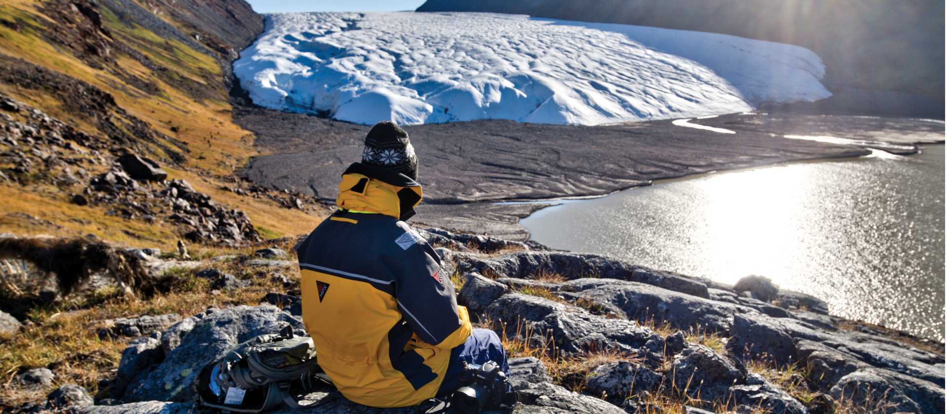Spectacular scenery in the Canadian Arctic on the Northwest Passage East to West trip. | ©Dennis Minty