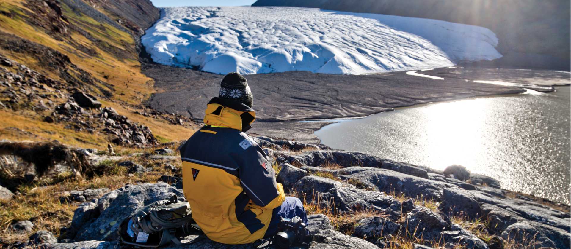 Spectacular scenery in the Canadian Arctic on the Northwest Passage East to West trip. | ©Dennis Minty