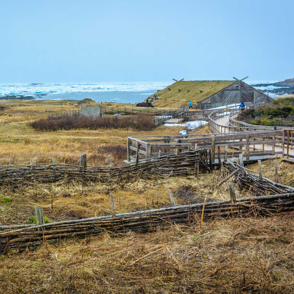 Norse-style sod buildings and coastal views | Craig Minielly