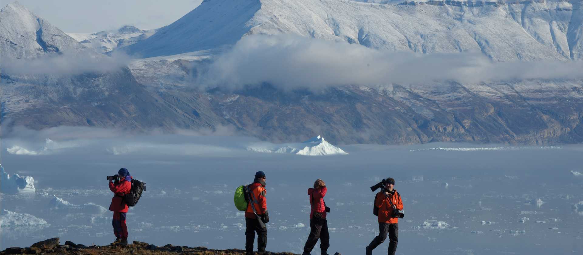 Walkers enjoy the views and numerous photographic opportunities | Andre Gallant