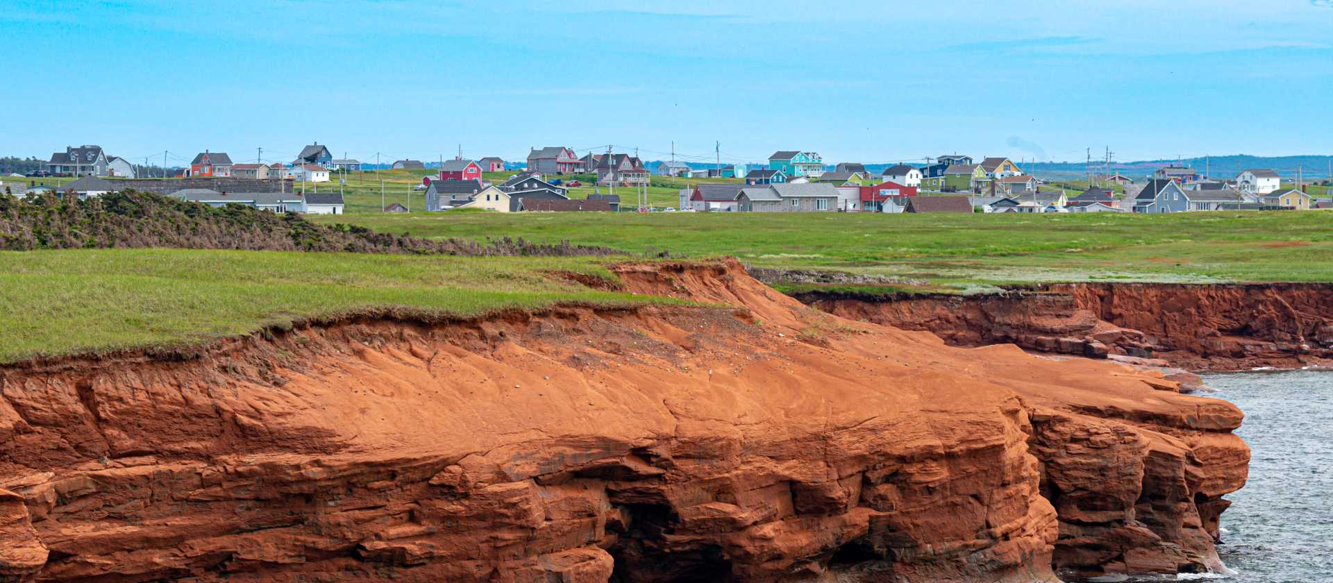 Red Cliffs of the Îles-de-la-Madeleine | Dennis Minty