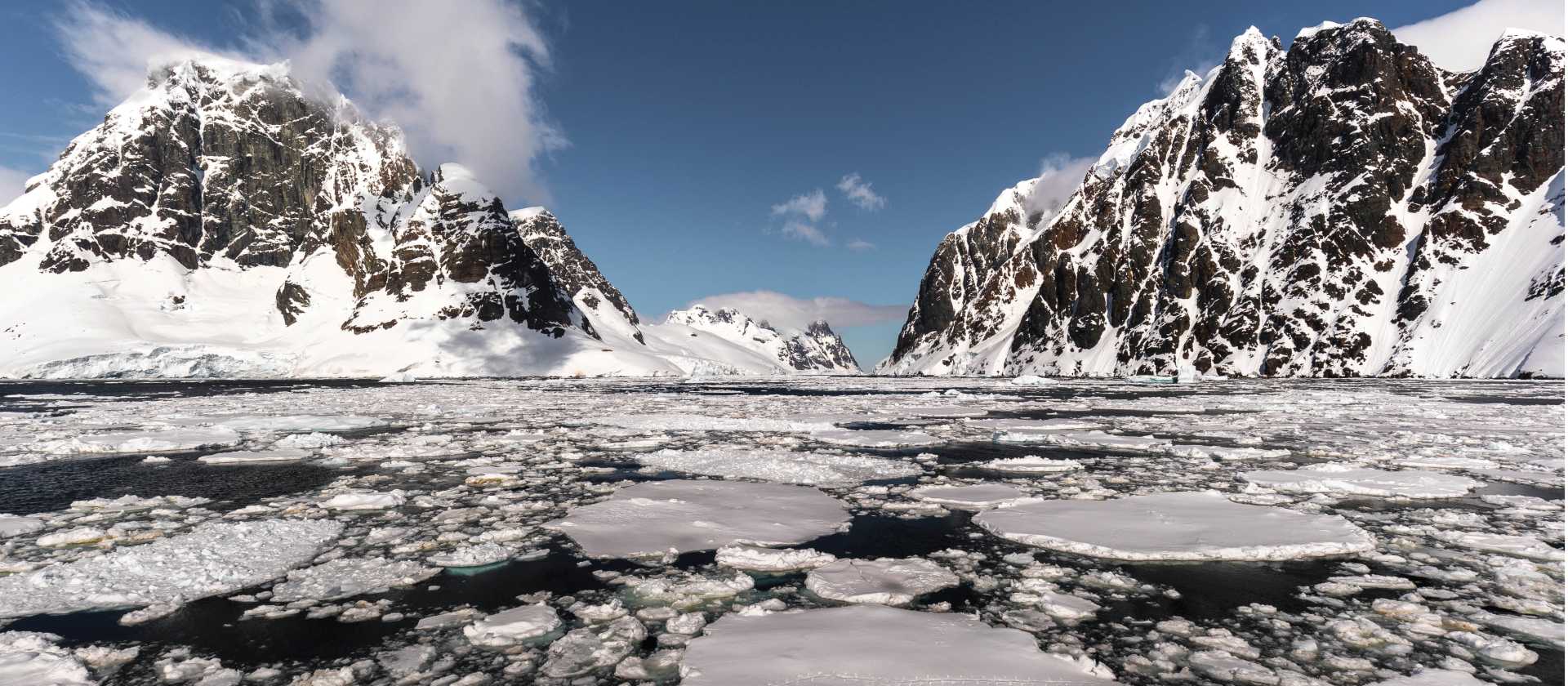 Ice fills the Lemaire Channel | Richard I'Anson