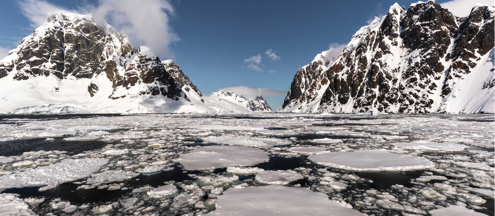 Ice fills the Lemaire Channel | Richard I'Anson