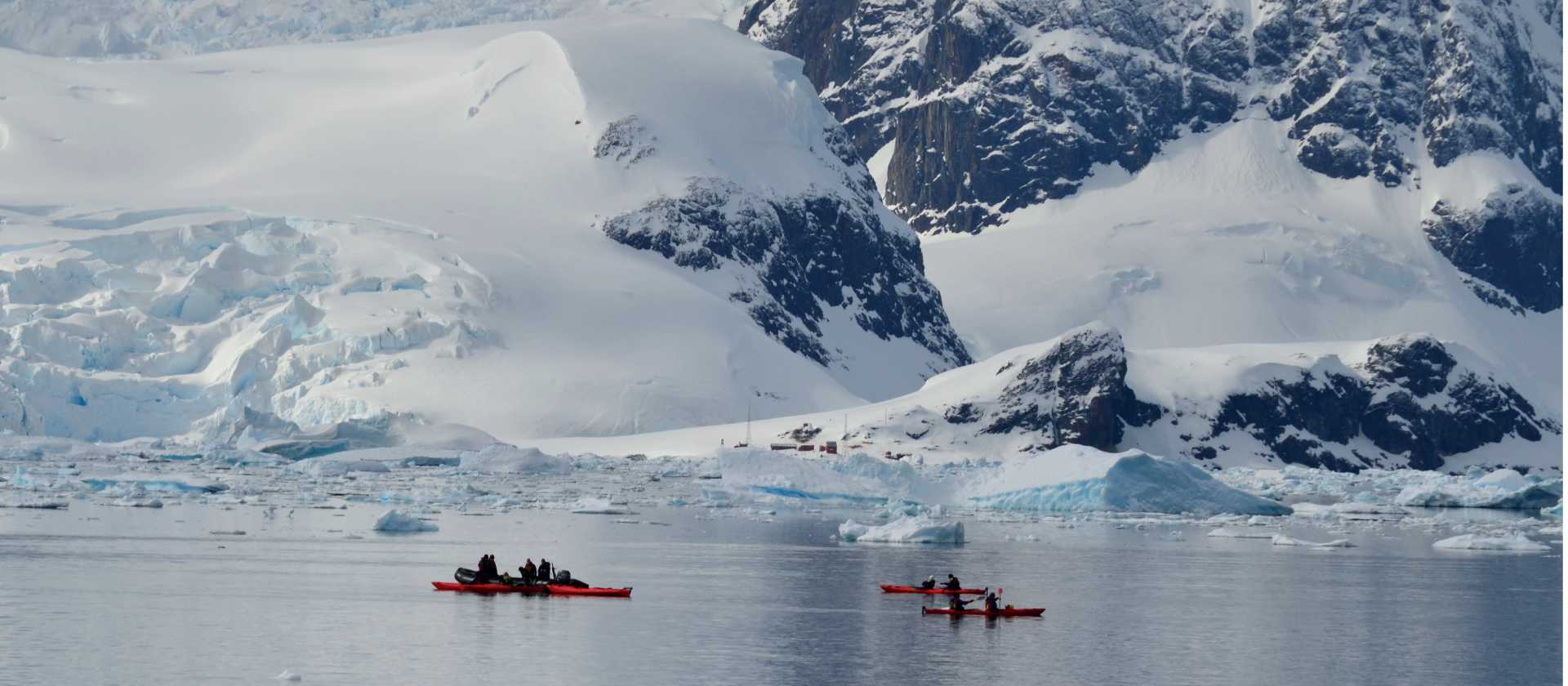 Kayaking through the crystal waters of Antarctica | Pam Drummond