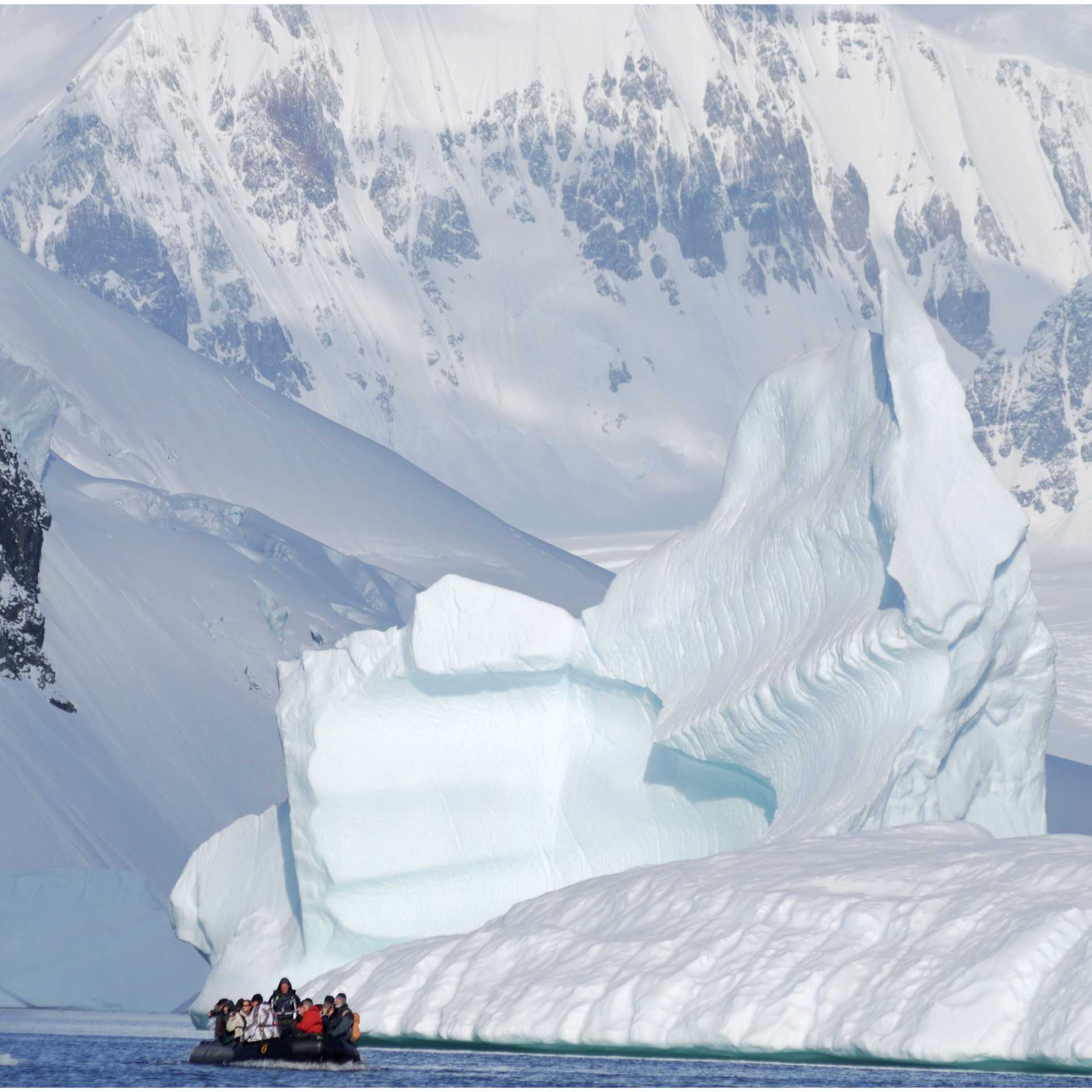 Immersed in amazing scenery on zodiac rides in Antarctica | Scott Pinnegar