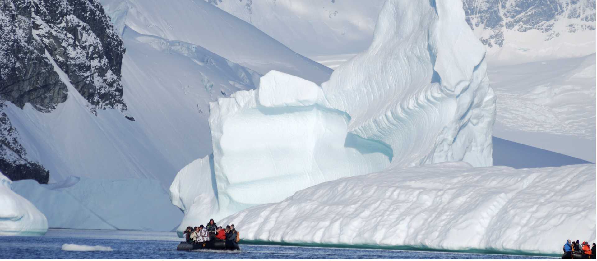 Immersed in amazing scenery on zodiac rides in Antarctica | Scott Pinnegar