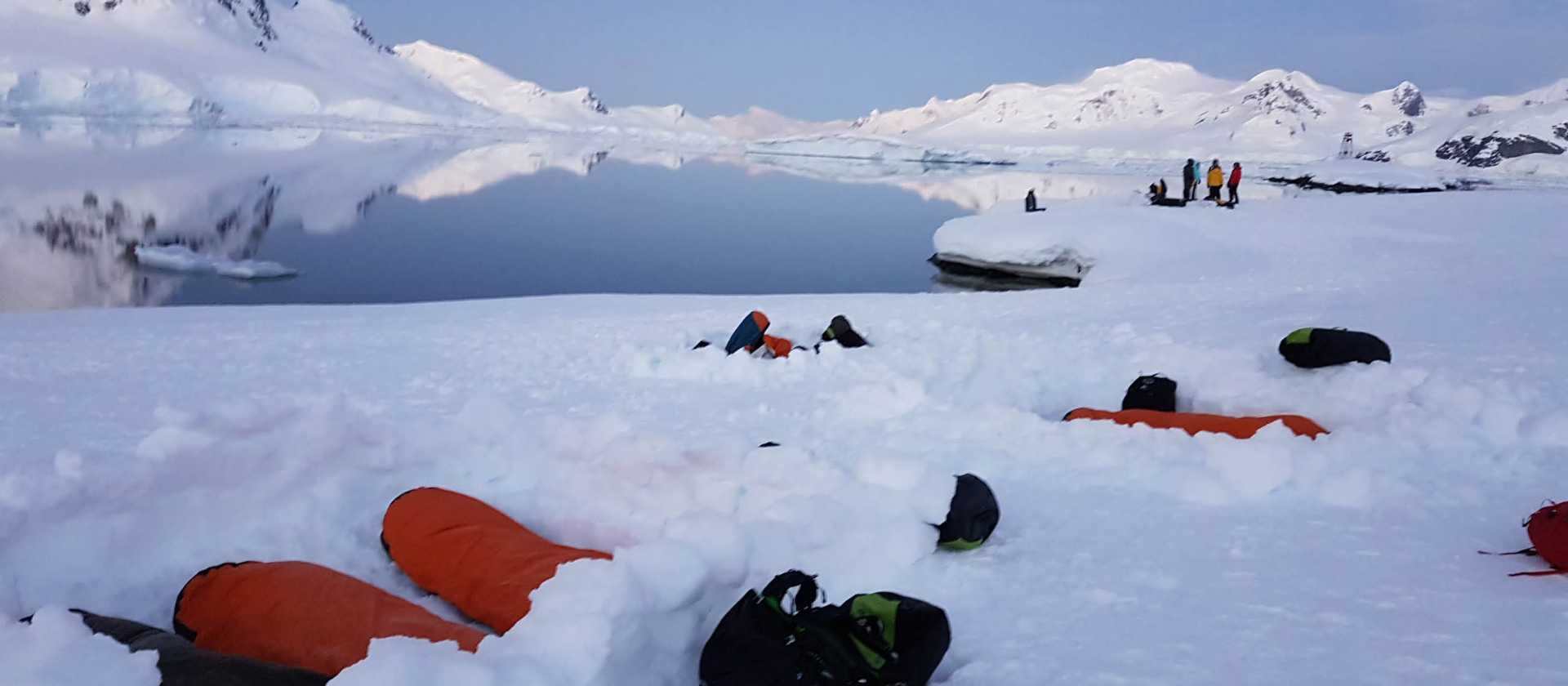 Camping near Stony Point, Antarctica | Julian Bourse