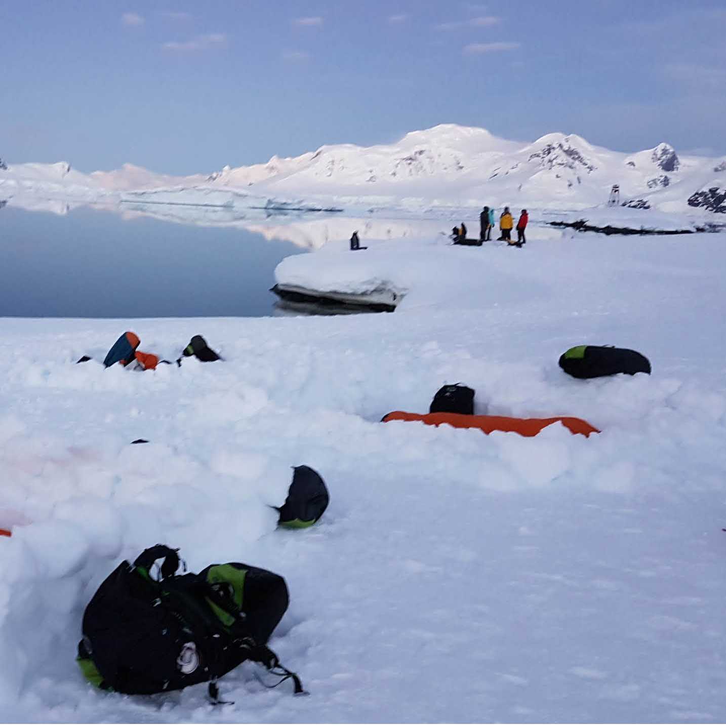 Camping near Stony Point, Antarctica | Julian Bourse