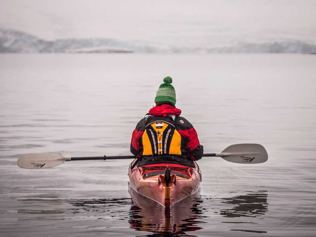 Kayaking through the serene Antarctic landscape |  Dietmar Denger