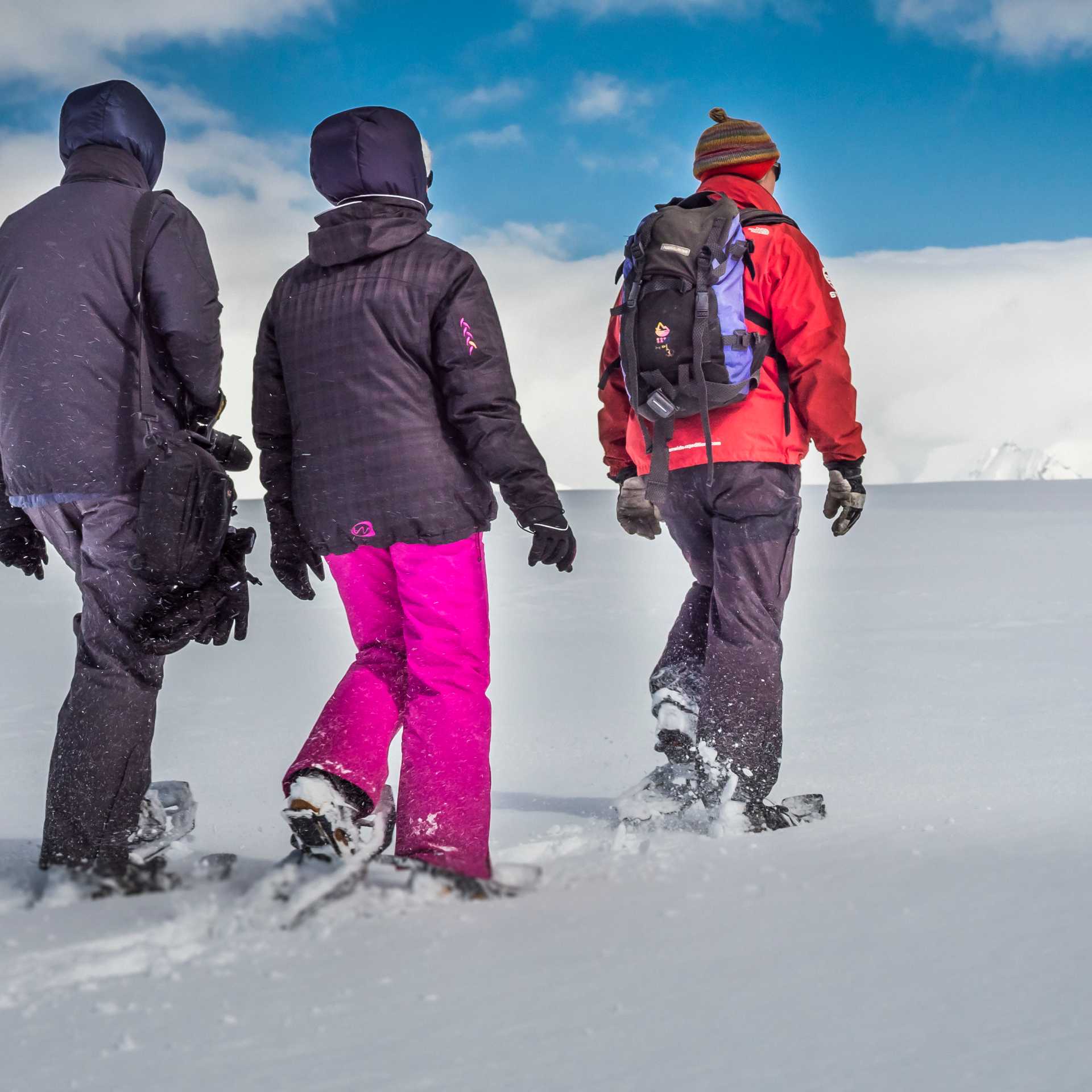 Snowshoeing is a popular activity in the Polar regions | Dietmar Denger