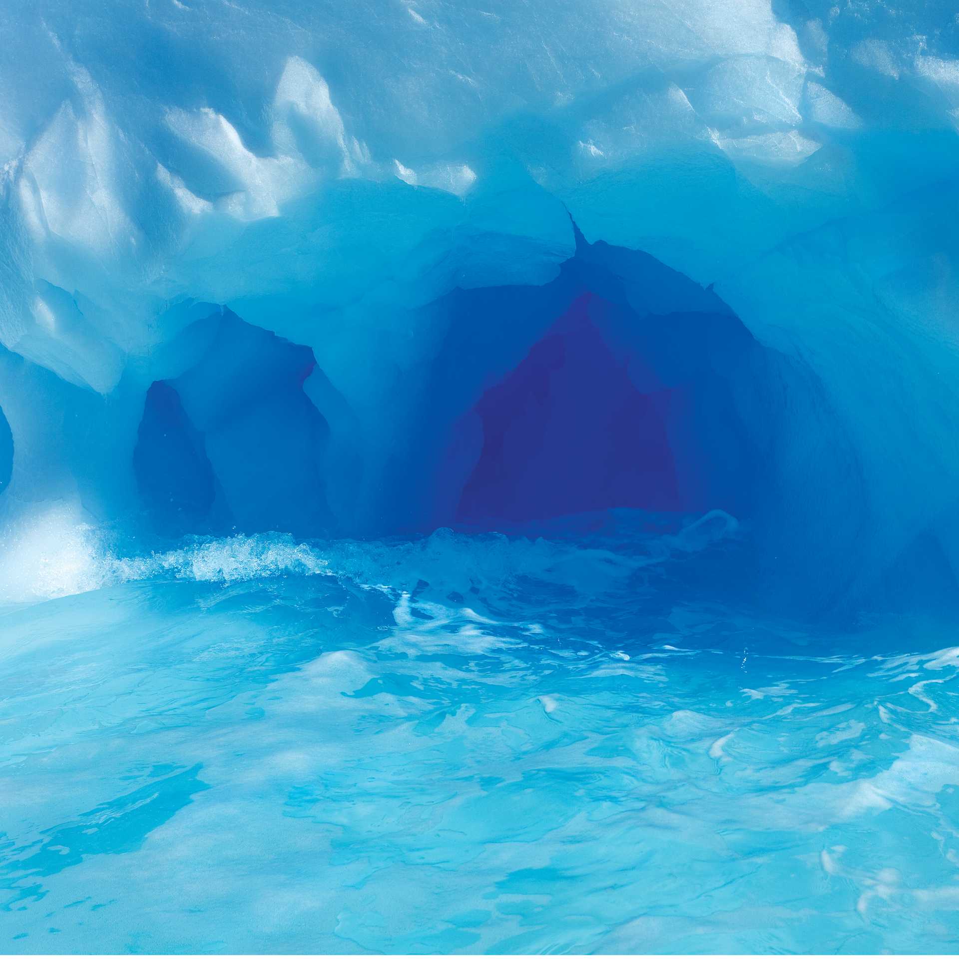 Carved iceberg, Antarctica | Peter Walton
