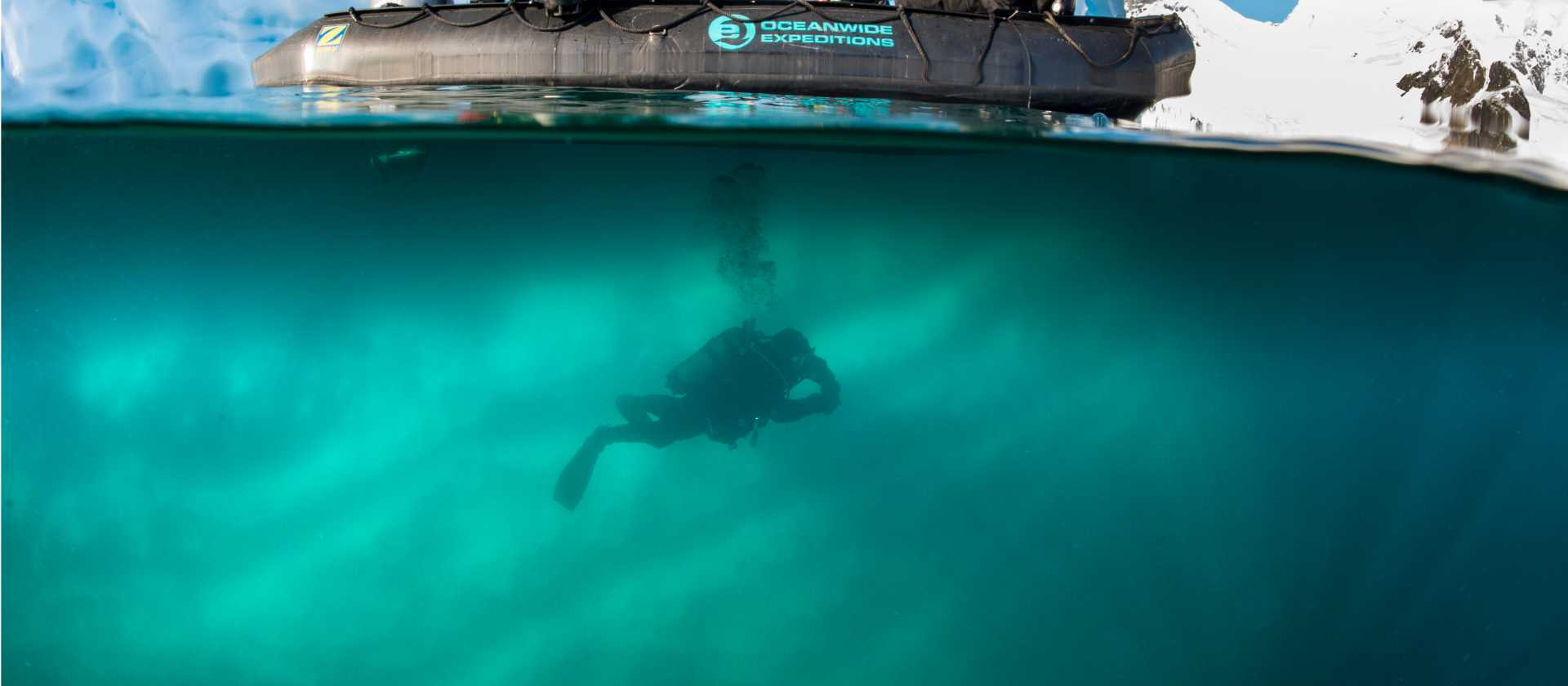 Diving in Antarctica