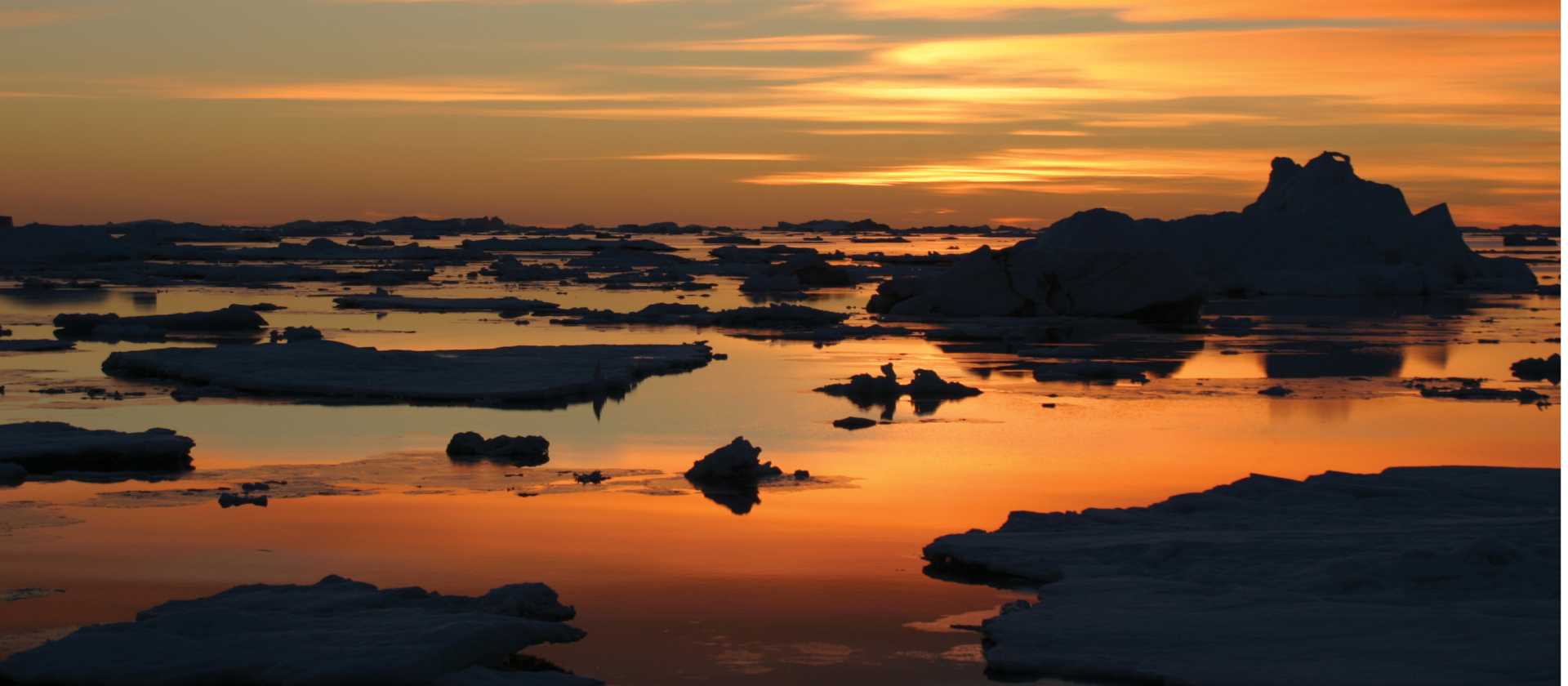 Sunrise in the Weddell Sea, Antarctica | Adam Tayler