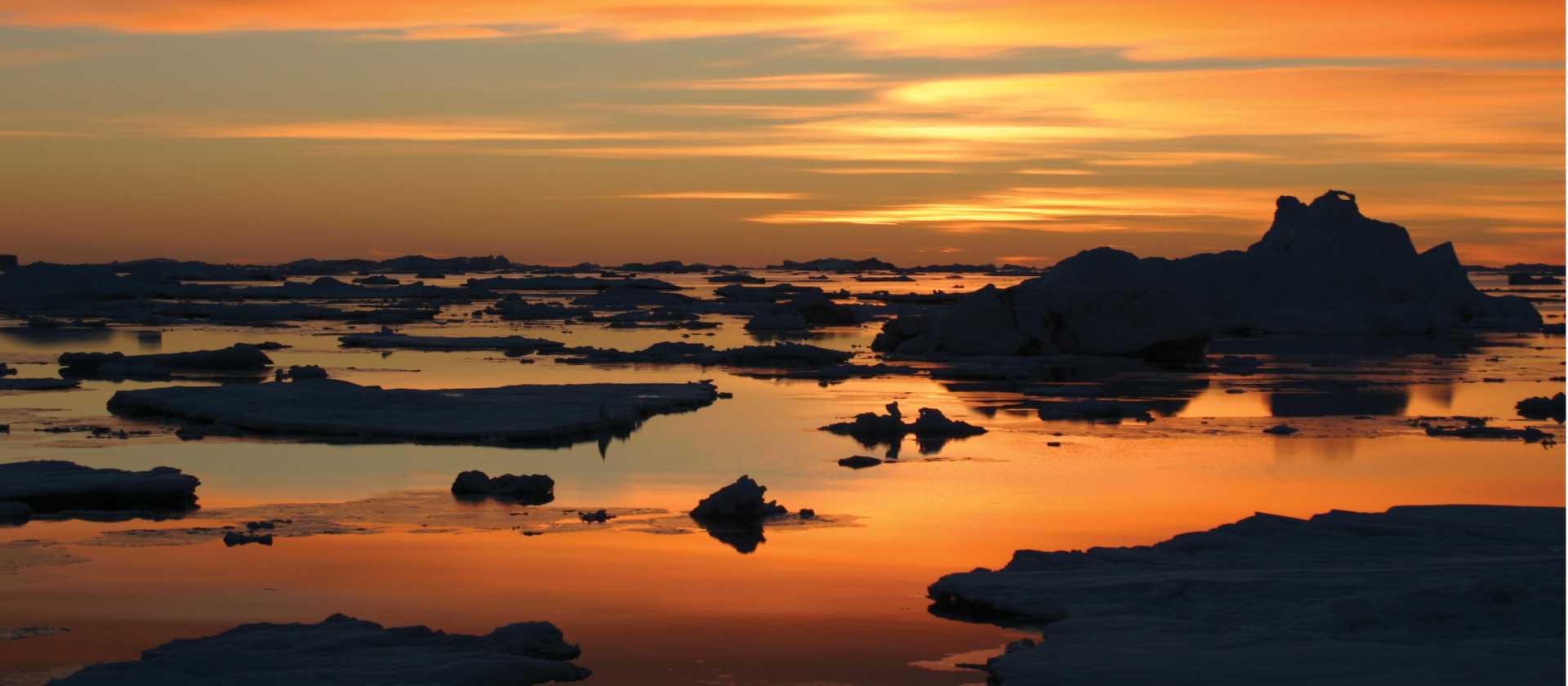 Sunrise in the Weddell Sea, Antarctica | Adam Tayler