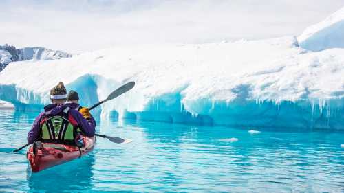 Kayaking the tranquil waters in Antarctica | Justin Walker