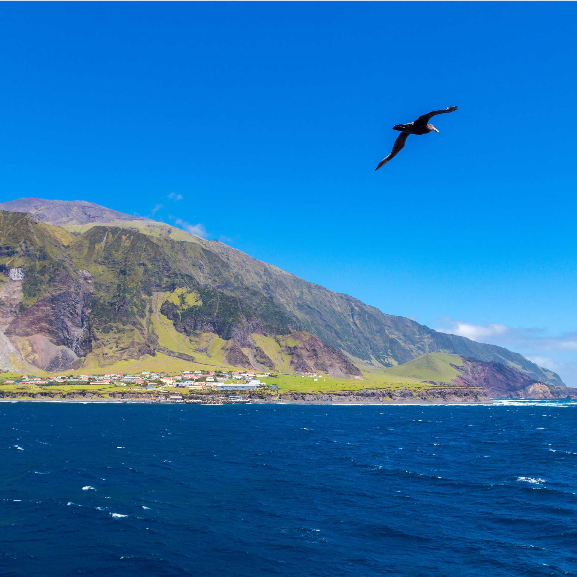 The remote Tristan da Cunha a remote group of volcanic islands in the South Atlantic Ocean