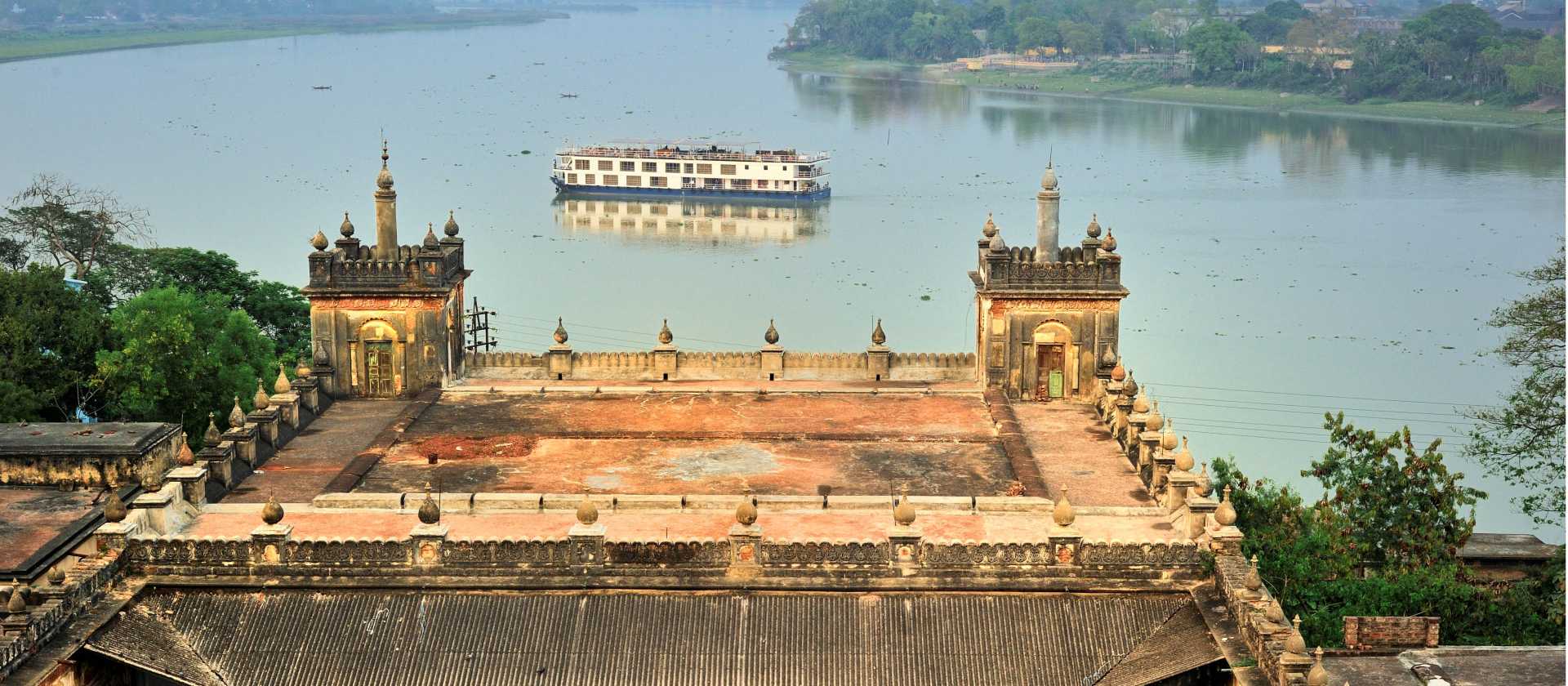 The Hooghly Imambara mosque on the banks of The Hooghly River
