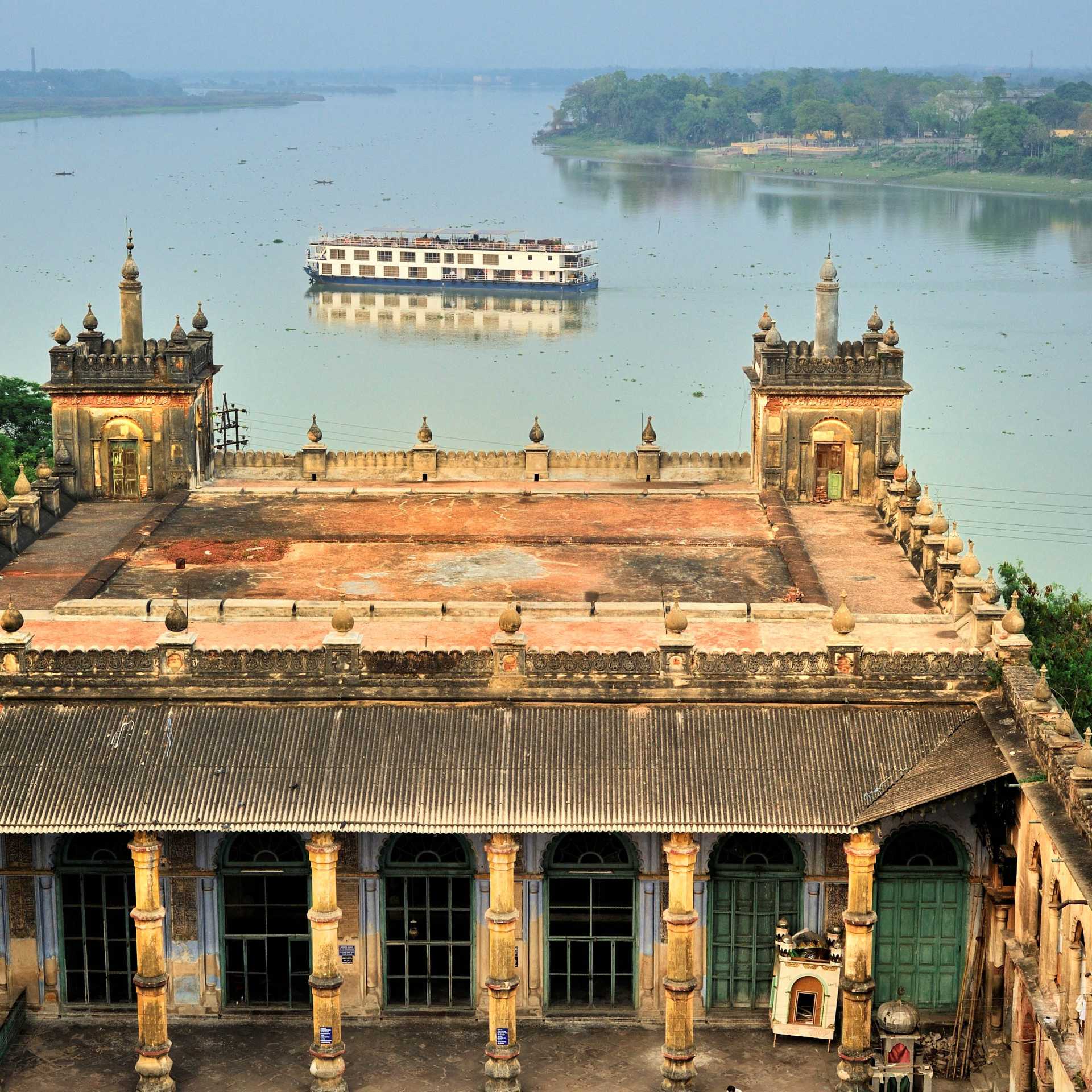 The Hooghly Imambara mosque on the banks of The Hooghly River