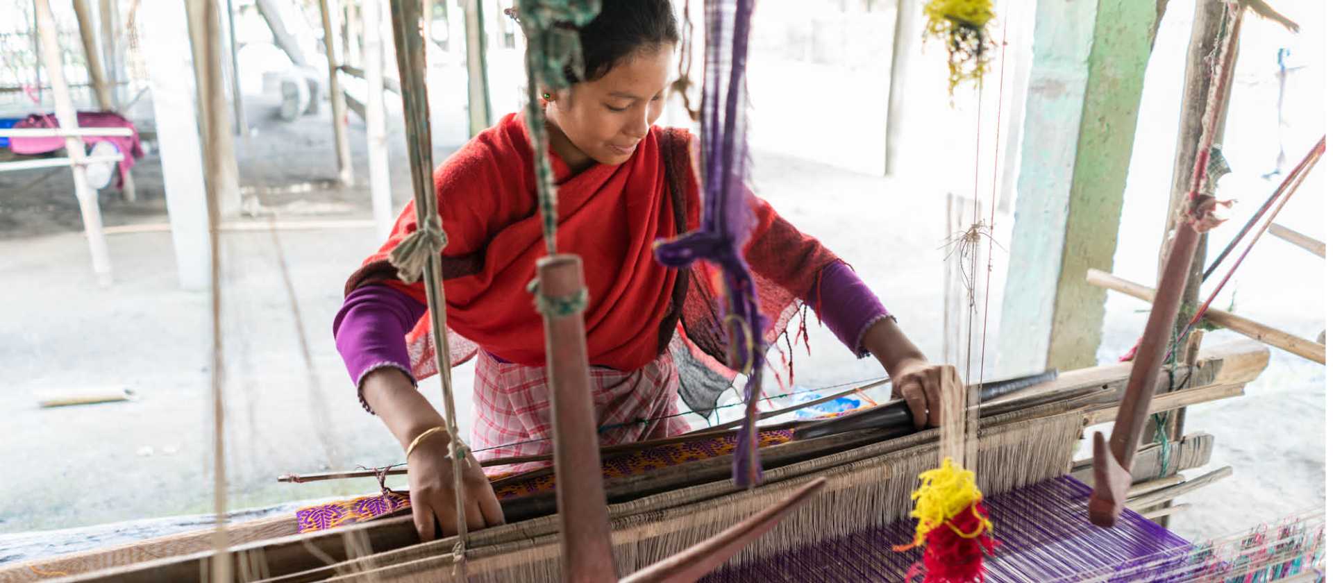 Silk production, Assam