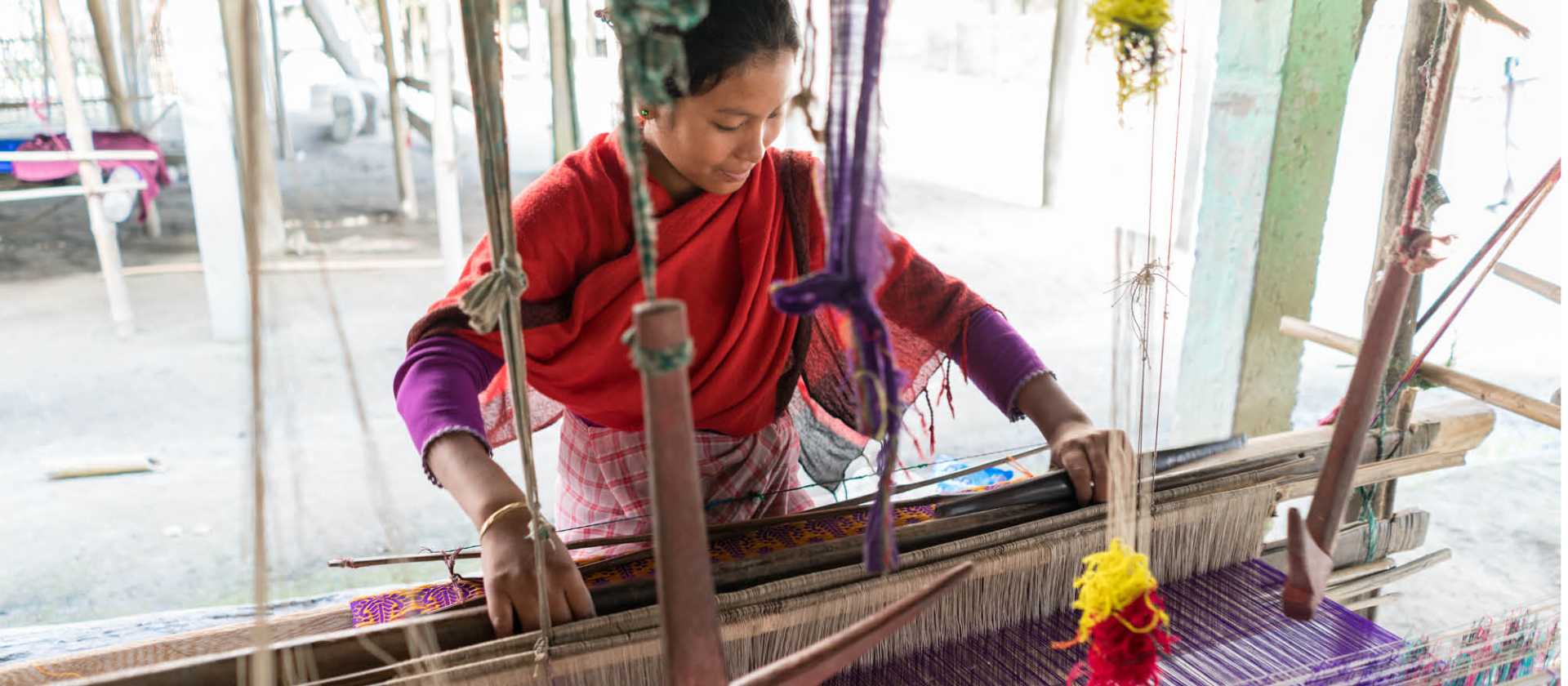 Silk production, Assam