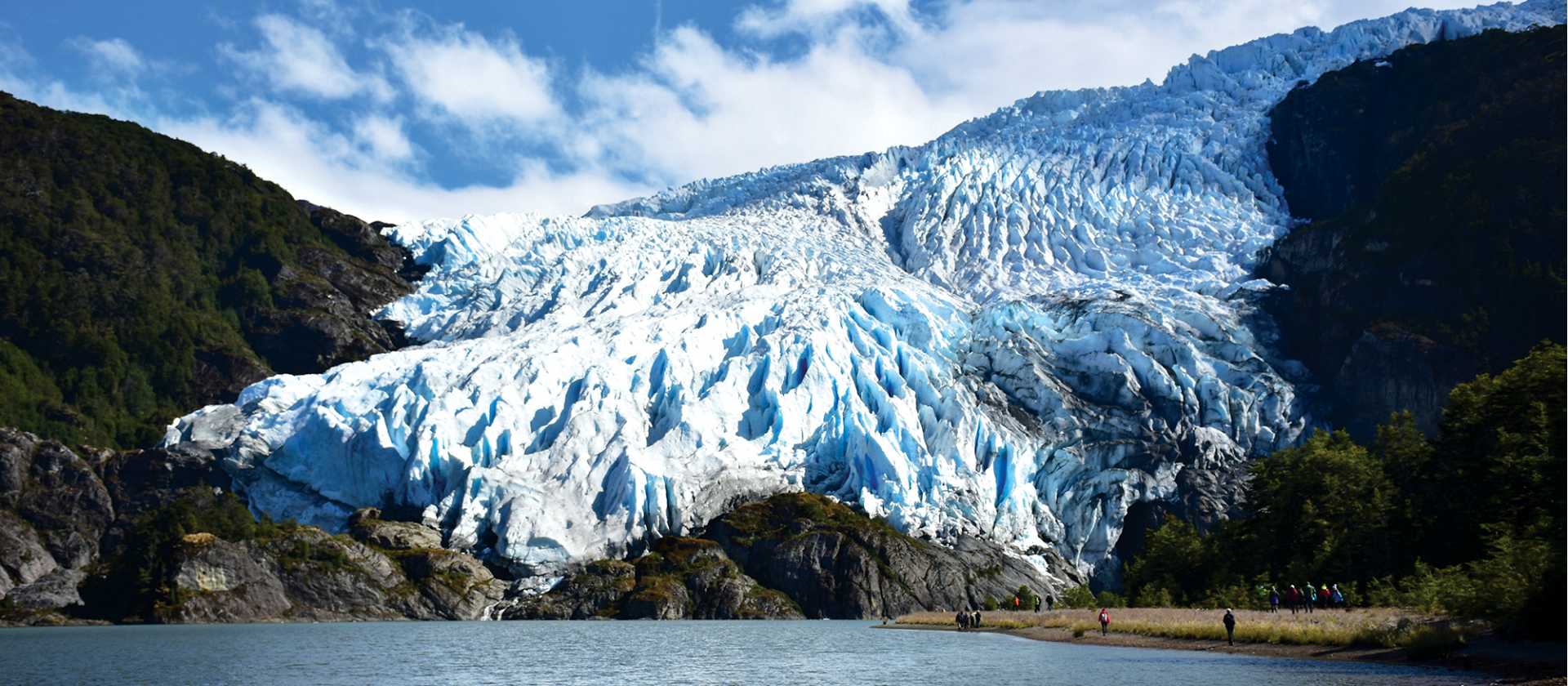 Glacier exploring with Australis