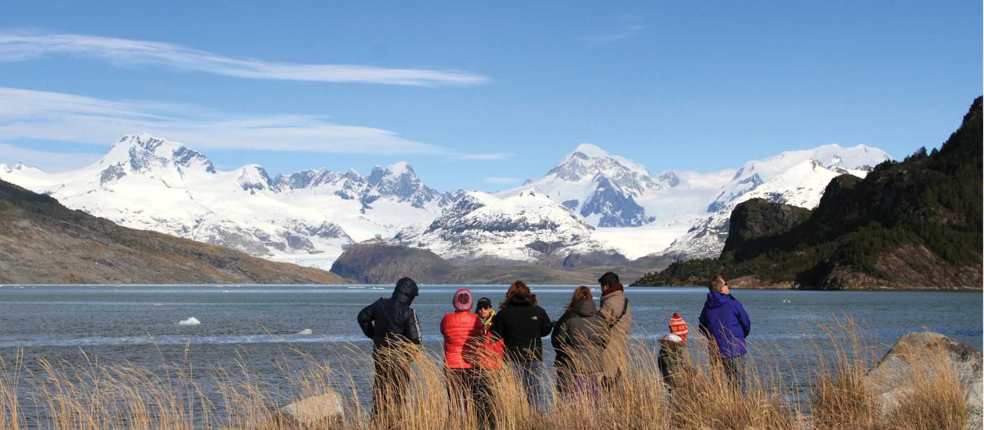 Exploring the beautiful Ainsworth Bay with Australis
