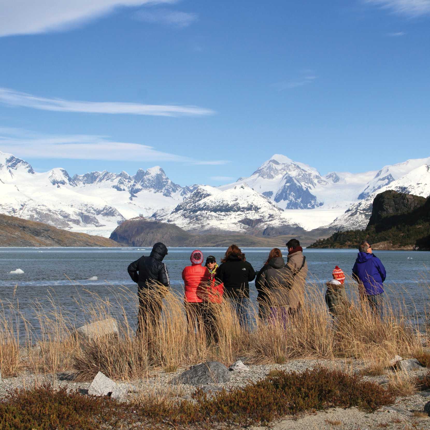 Exploring the beautiful Ainsworth Bay with Australis