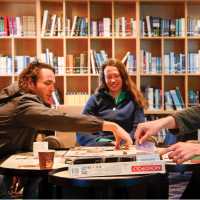 The ship has a well stocked library | Georgina Strange