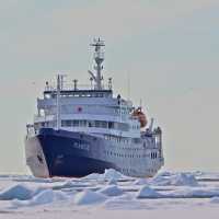 Plancius in pack ice | Gerard Regle