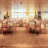 The main dining area