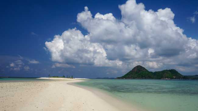 The remote Bawean Island, Indonesia