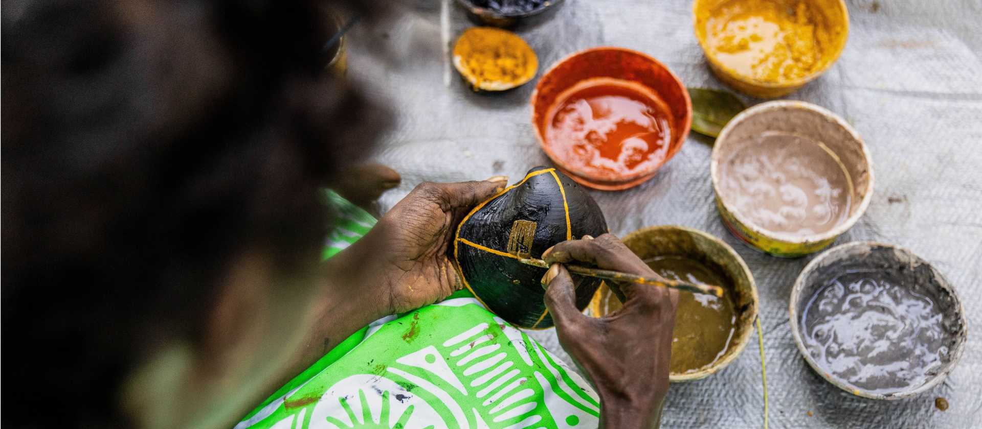 Experience the rich culture and traditions of the Tiwi Islands | Tourism NT/Helen Orr